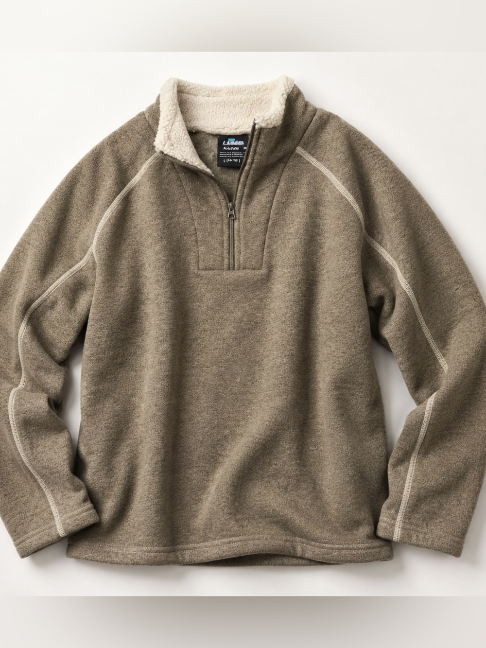 KUHL EUROPA ALFPACA Youth 1/4 Zip Sweater Size L (14/16)